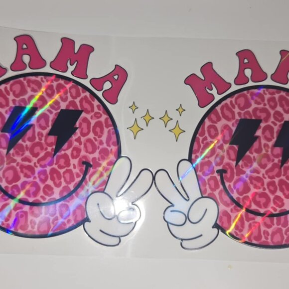 Jelly Glass Mug 17oz Beautiful Mama Butterflies with plastic straw NIB - Picture 4 of 9